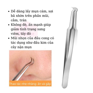 Nhíp gắp mụn OTW Gecomo đầu cong, thẳng và xéo