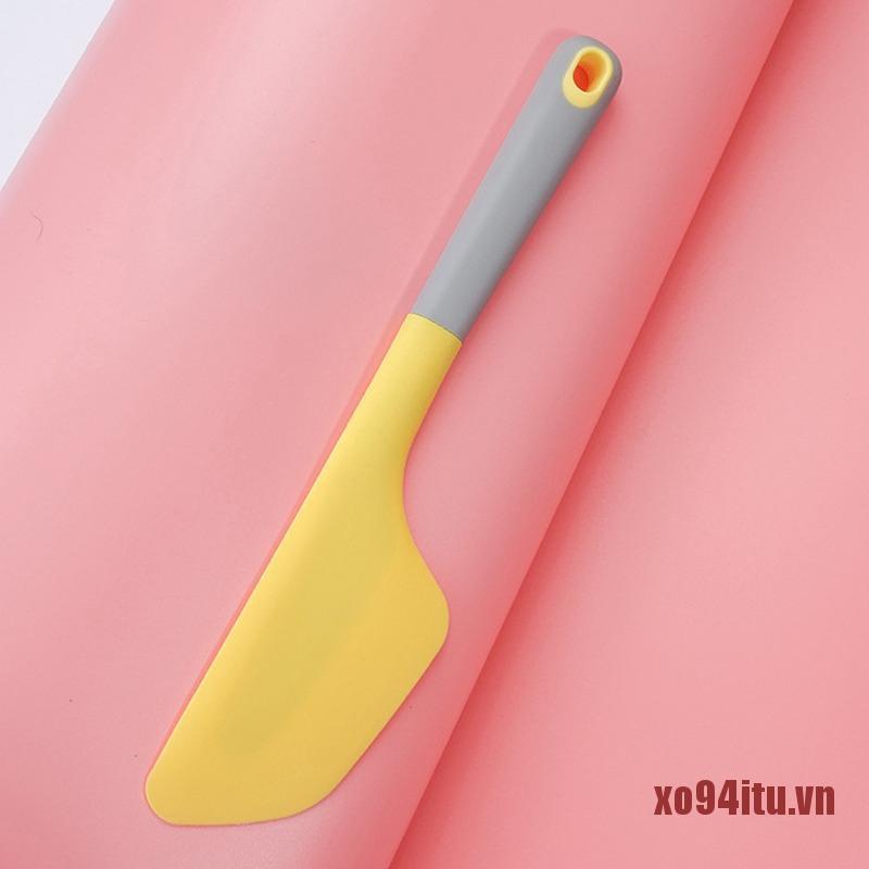 Muỗng silicon chống dính cỡ lớn dùng làm bánh tiện lợi