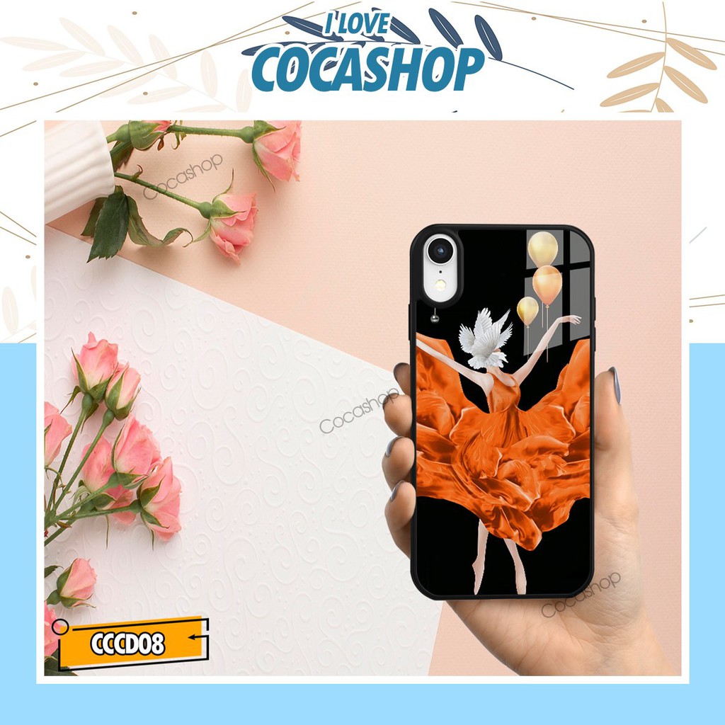 Ốp iphone in hình cực đẹp siêu bền cực bền - Cô gái ba lê rực rỡ - 6/6plus/6s/6splus/7/7plus/8/8plus/x/xr/xs/11