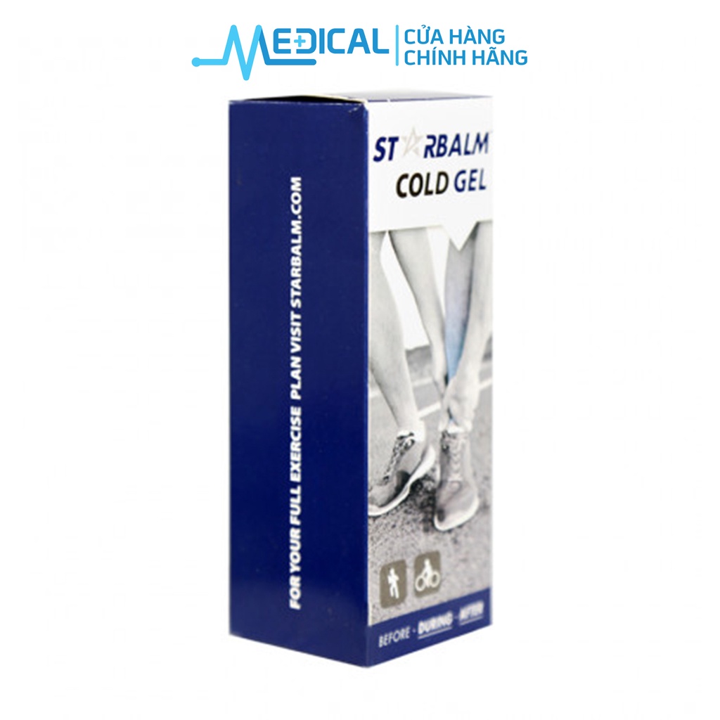 Ảnh Gel làm lạnh thể thao STARBALM Cold Gel dùng trong và sau khi chơi thể thao 100ml - MEDICAL 3