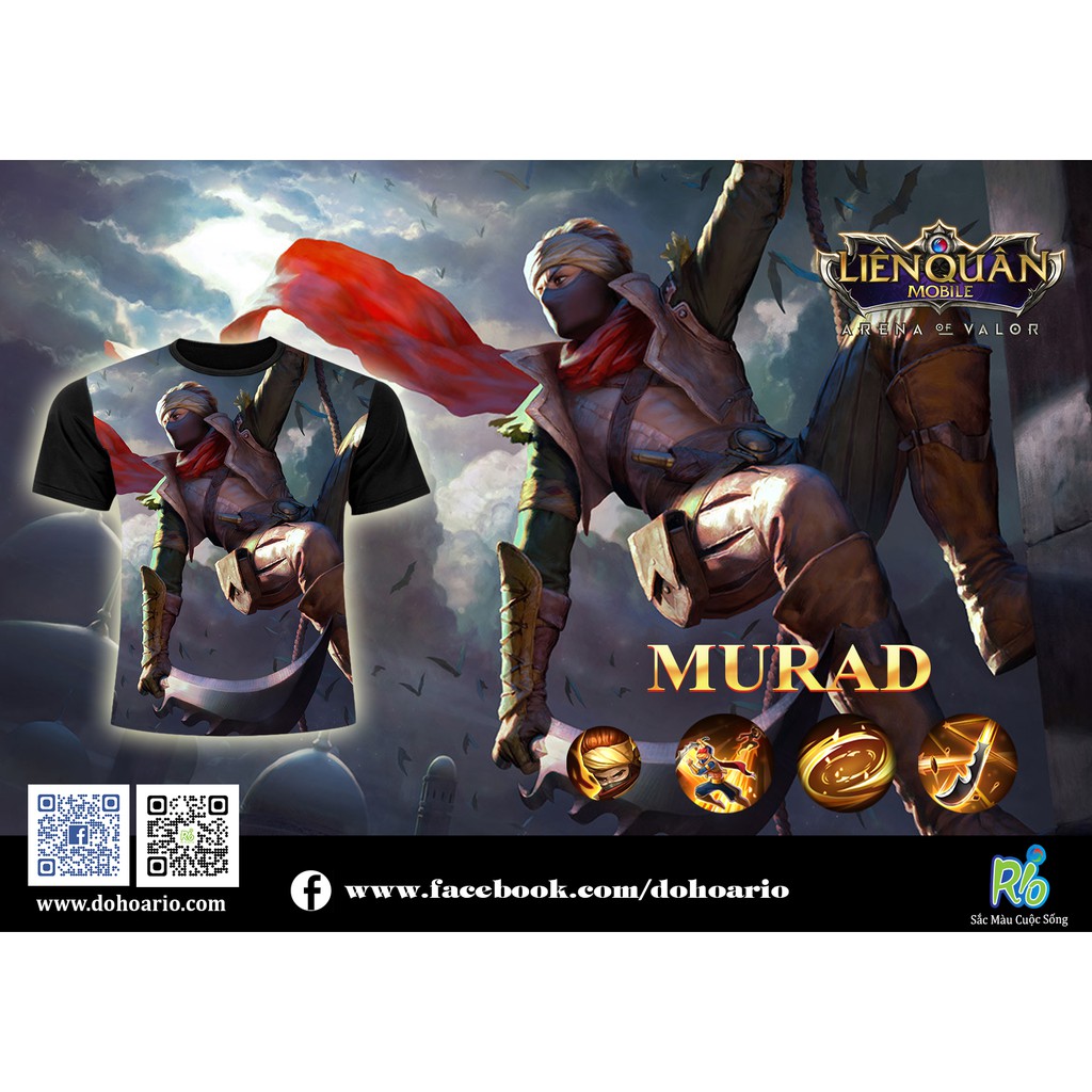 Áo Liên Quân - Murad | Shopee Việt Nam