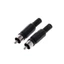 BTM 20 Chiếc Đen Đỏ Hàn RCA Nam Cắm o Đầu Nối Bộ Chuyển Đổi Video