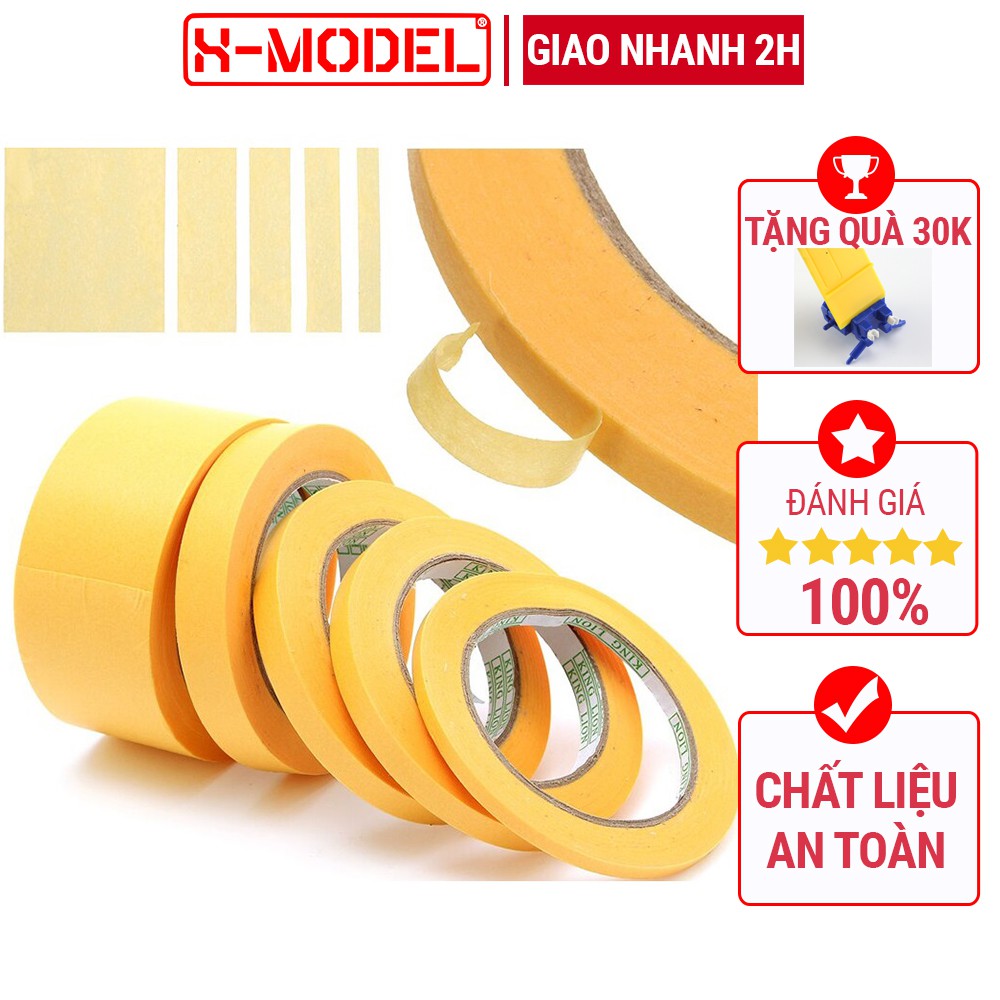 Ảnh Băng keo che sơn (Masking tape) nhiều kích cỡ để người dùng lựa chọn XM12 X-MODEL 1