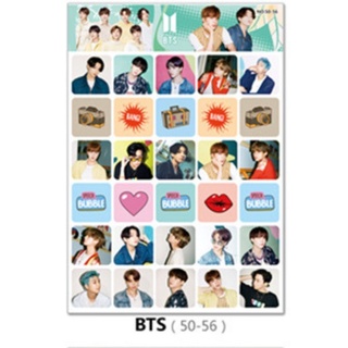 Set Sticker idol Kpop bts black và hoạt hình đáng yêu DecorMe Hình ...