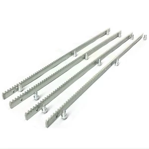 Bộ 2 thanh ray( 2 mét) cửa cổng cửa lùa Sliding Gate 100Cm( ray thép dày 10mm)