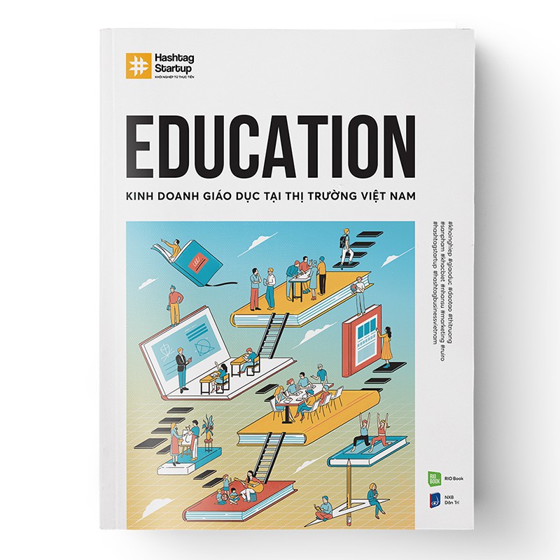 Ảnh Sách Hashtag No.5 Education Kinh doanh giáo dục tại thị trường Việt Nam 1