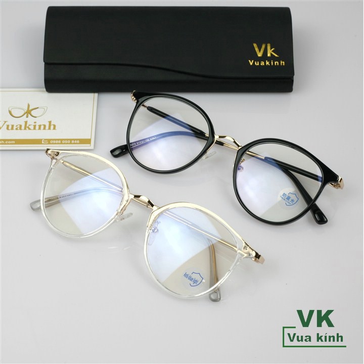 Gọng và mắt kính chống ánh sáng xanh, mắt cận có độ thời trang V173