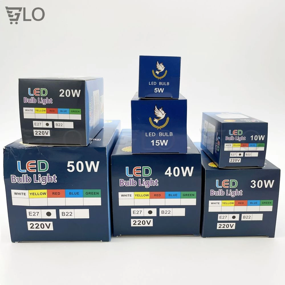 Bóng Đèn Led Trụ Trắng Bulb Siêu Sáng Tiết Kiệm Điện Nguồn 220v Đuôi Đèn Xoáy E27 Chuẩn Châu Âu