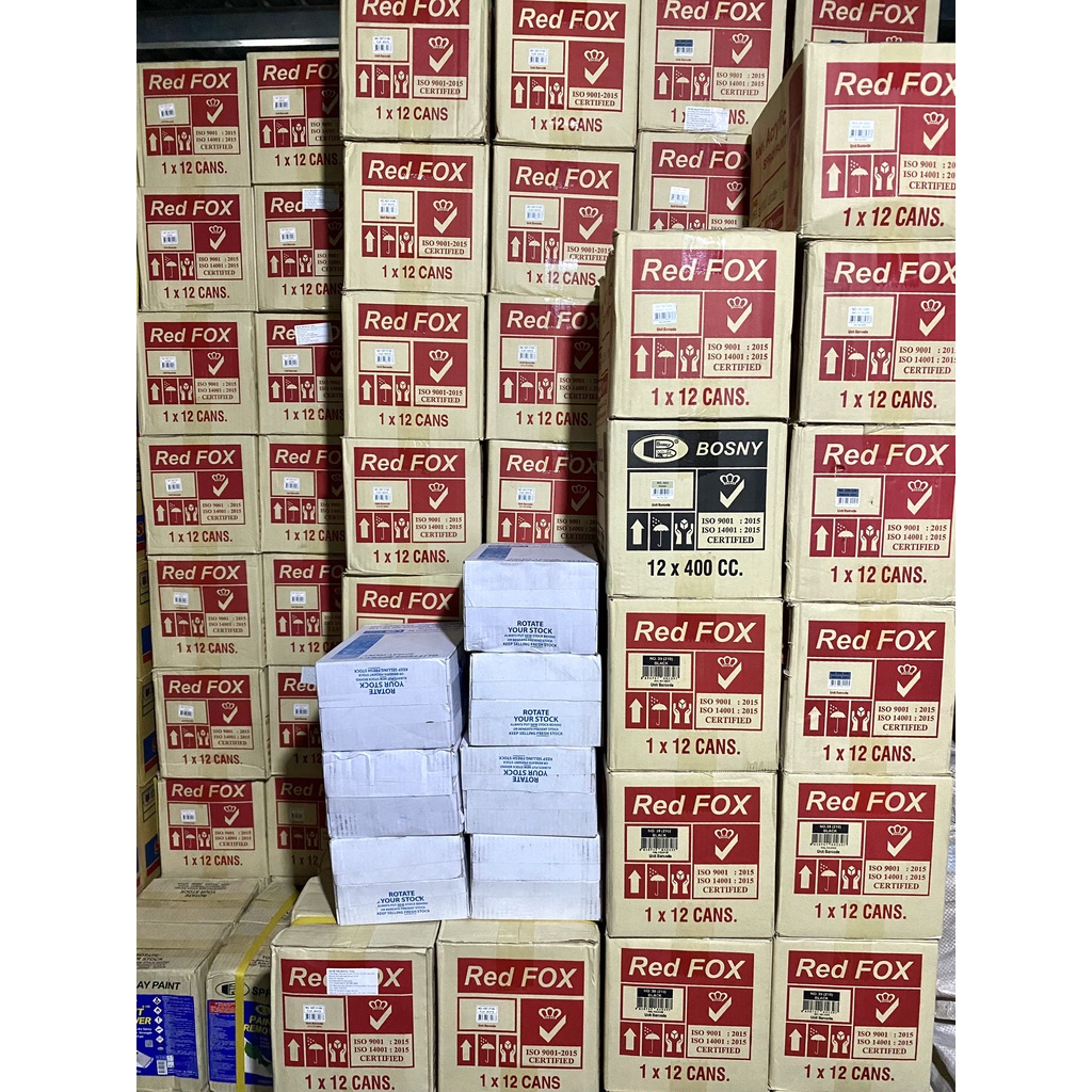 Sơn xịt Redfox Thái Lan thùng 12 chai (sơn tốt)