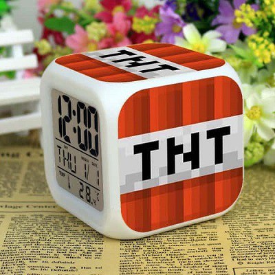 Đồng Hồ Minecraft Báo Thức TNT | Shopee Việt Nam