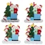 Whimsical 2020 Cây Giáng Sinh Trang Trí Cách Ly Họ Xmas Khóa Trang Trí Cho Lễ Kỷ Niệm Vui Vẻ