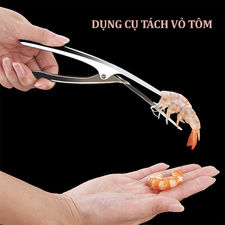 Kềm inox tách vỏ tôm nhanh gọn | Shopee Việt Nam