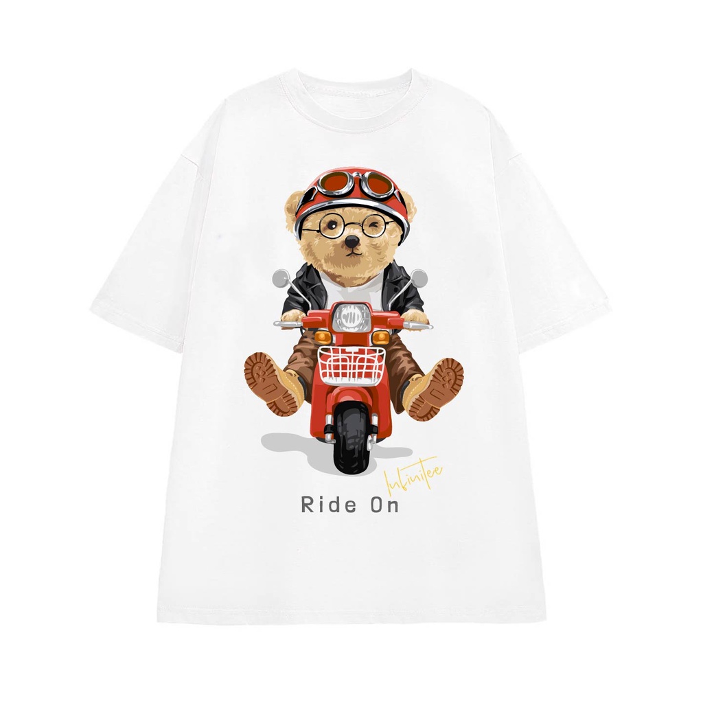 Áo thun INFINITEE Fni0722, Thun 100% Cotton - form rộng Unisex.
