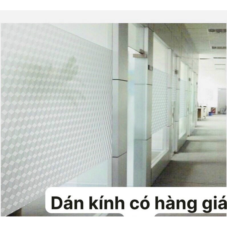 giấy dán kính mờ - 2m*45cm giúp giảm cường độ ánh sáng không cần thiết