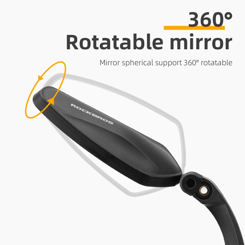 ROCKBROS Gương chiếu hậu xe đạp ROCKBROS - lồi 360° Điều chỉnh, Phụ kiện xe đạp đường trường MTB & xe đạp đường trường