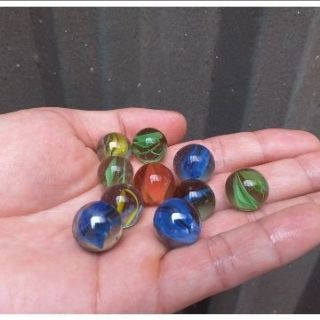 Set 100 Viên Bi Thủy Tinh Trong Suốt Loại 16mm giá rẻ nhiều màu - Bi Ve bắn tuổi thơ cho bé giá sỉ