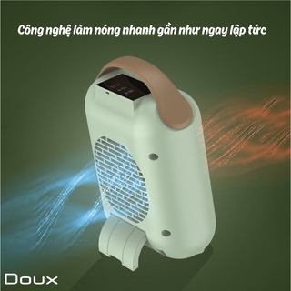 Máy sưởi gốm Doux DX-1333 công nghệ mới tiết kiệm điện năng, an toàn tiện lợi | Minizon Kids