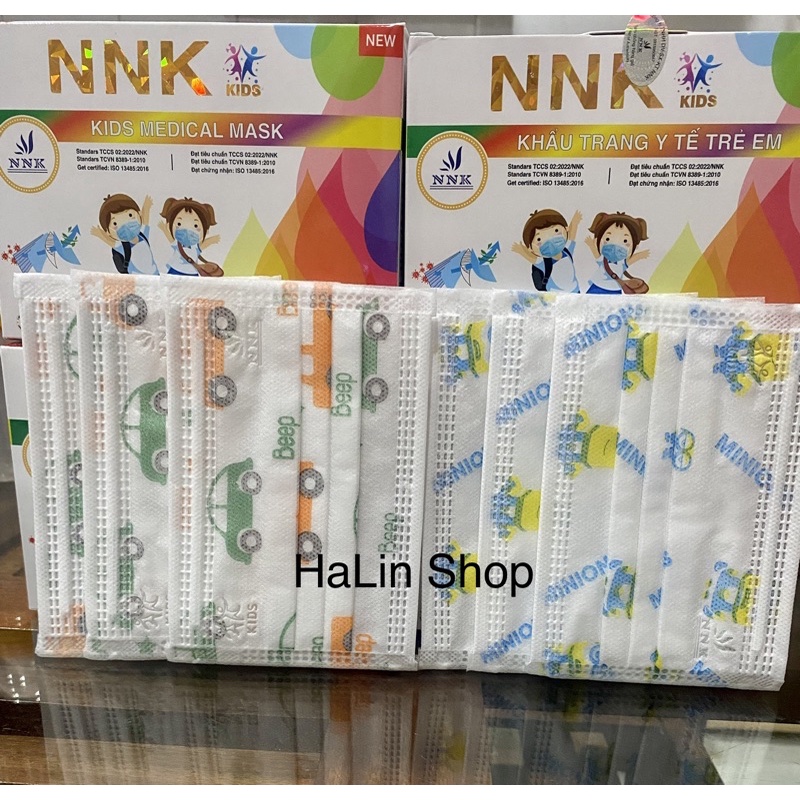 Khẩu trang y tế kháng khuẩn 4 lớp NNK, hộp 50 cái | Shopee Việt Nam