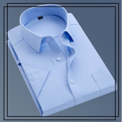 Áo Sơ Mi cotton Ngắn Tay Thời Trang Công Sở Lịch Lãm Cho Nam