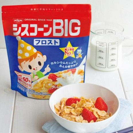 Ảnh Ngũ cốc dinh dưỡng Nissin cho bé Nhật Bản túi 220g/180g 1