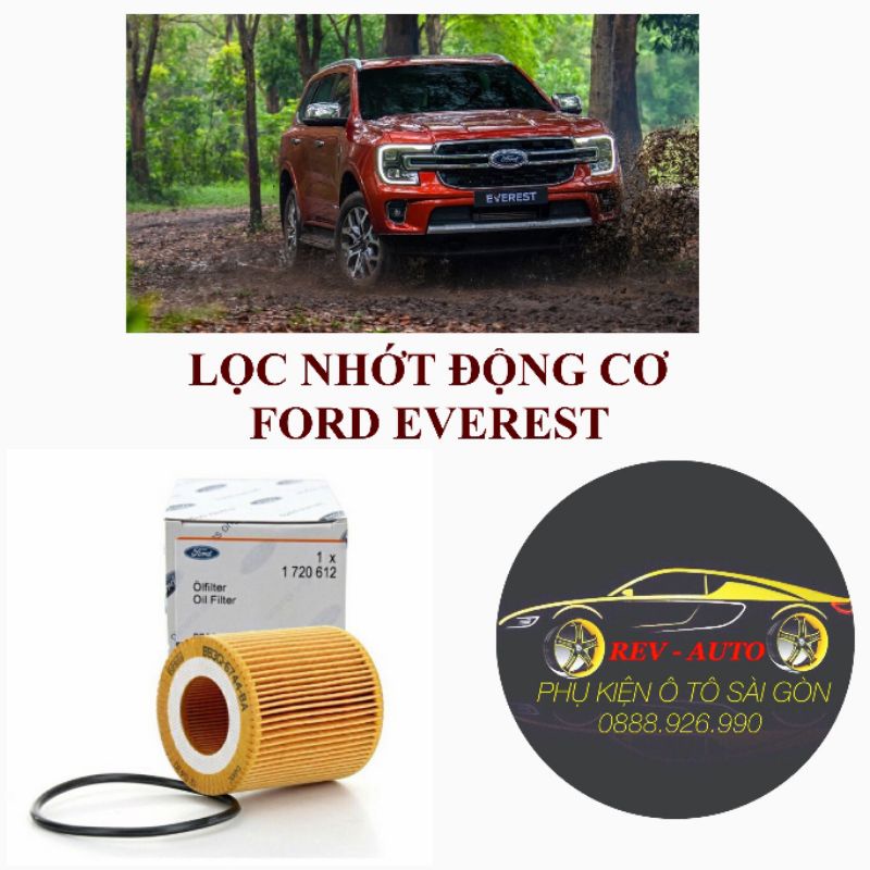 Ford Everest 2019-2022, Lọc Nhớt- Lọc Điều Hòa- Lọc Nhớt(Quà tặng ...