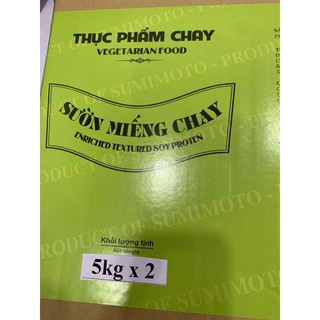 4 kg Sườn non chay(4kg Loại dày )/ công nghệ Nhật