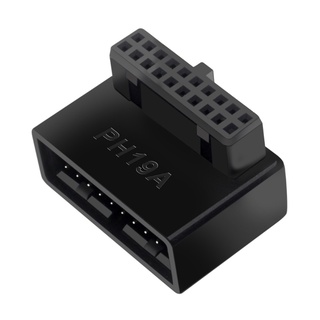 Giá Đỡ Ổ Cắm Điện usb3 0 19 20pin 90 Độ Chuyên Dụng Cho Xe Hơi