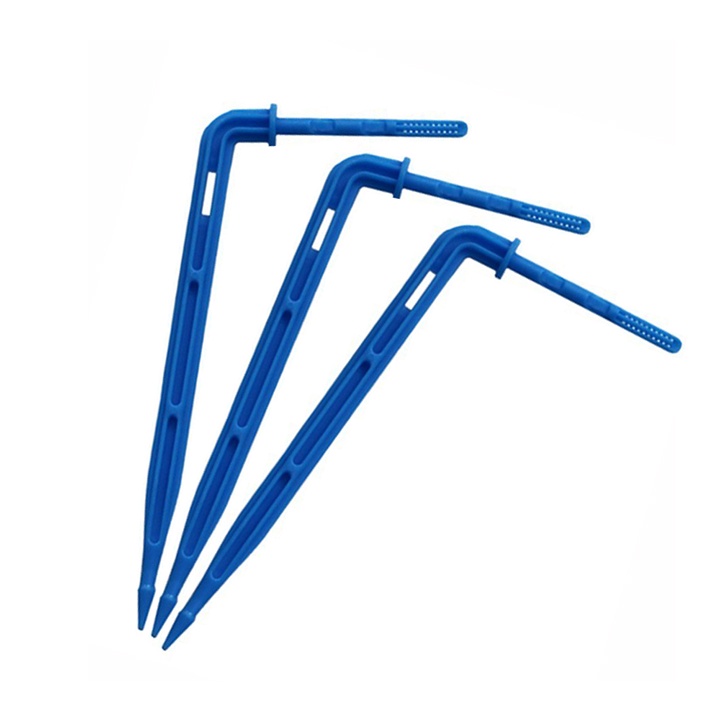 100 cái - Que cắm nhỏ giọt lưu lượng 2L/h, đầu tưới nhỏ giọt