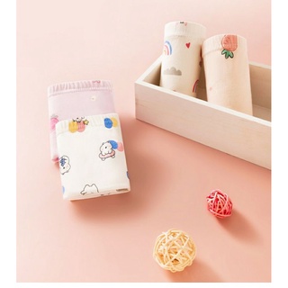 (TG07 Độc-Lạ-Đẹp) Combo 4 Quần chíp bé gái, quần lót cotton trẻ em mềm mát Maruka Fashion quần chíp bé gái 2-15 tuổi