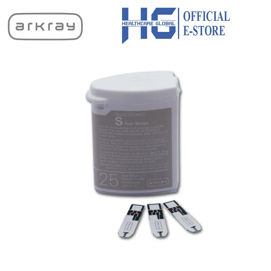 Ảnh Hộp 50 Que Thử Đường Huyết ARKRAY | Dùng Cho Máy Arkray Glucocard S 1