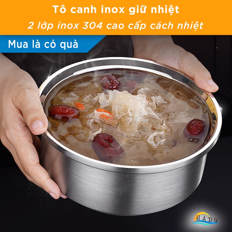 Tô Inox Cách Nhiệt 304 2 Lớp Kiểu Hàn Quốc Đạt Chất Lượng Đức SSGP ...