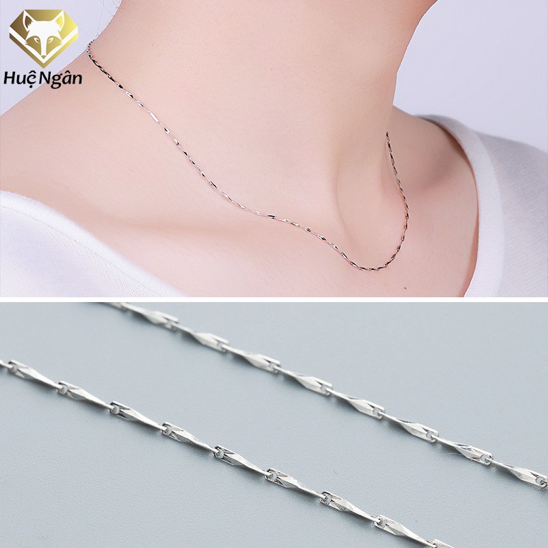 Ảnh Dây chuyền bạc925 Huệ Ngân Dây mưa LMZ 2.0 1