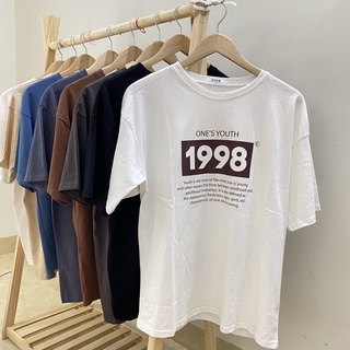 Áo Phông thun 3158 Nam Nữ Tay Lỡ Form Rộng Oversize Basic Chất Coton KONOVA STORE