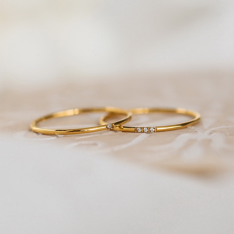 Women's Gold-Plated Ring by salefactoysh9.vn