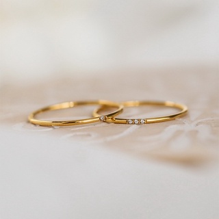 Women's Gold-Plated Ring by salefactoysh9.vn