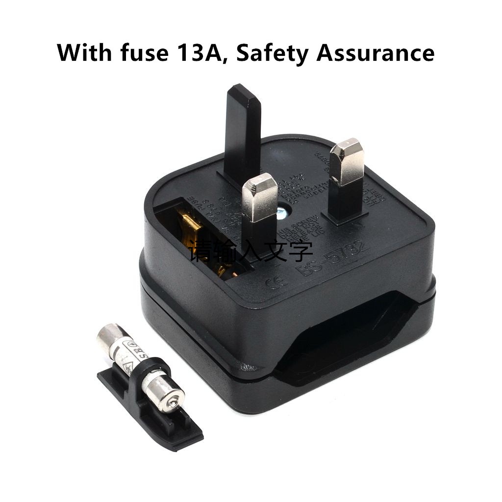 Euro EU 2 Pin Sang Vương Quốc Anh 3Pin Ổ Cắm Du Lịch Cắm Adapter Chuyển Đổi Bộ Sạc Tường Adapter Đầu Nối Nguồn Mới