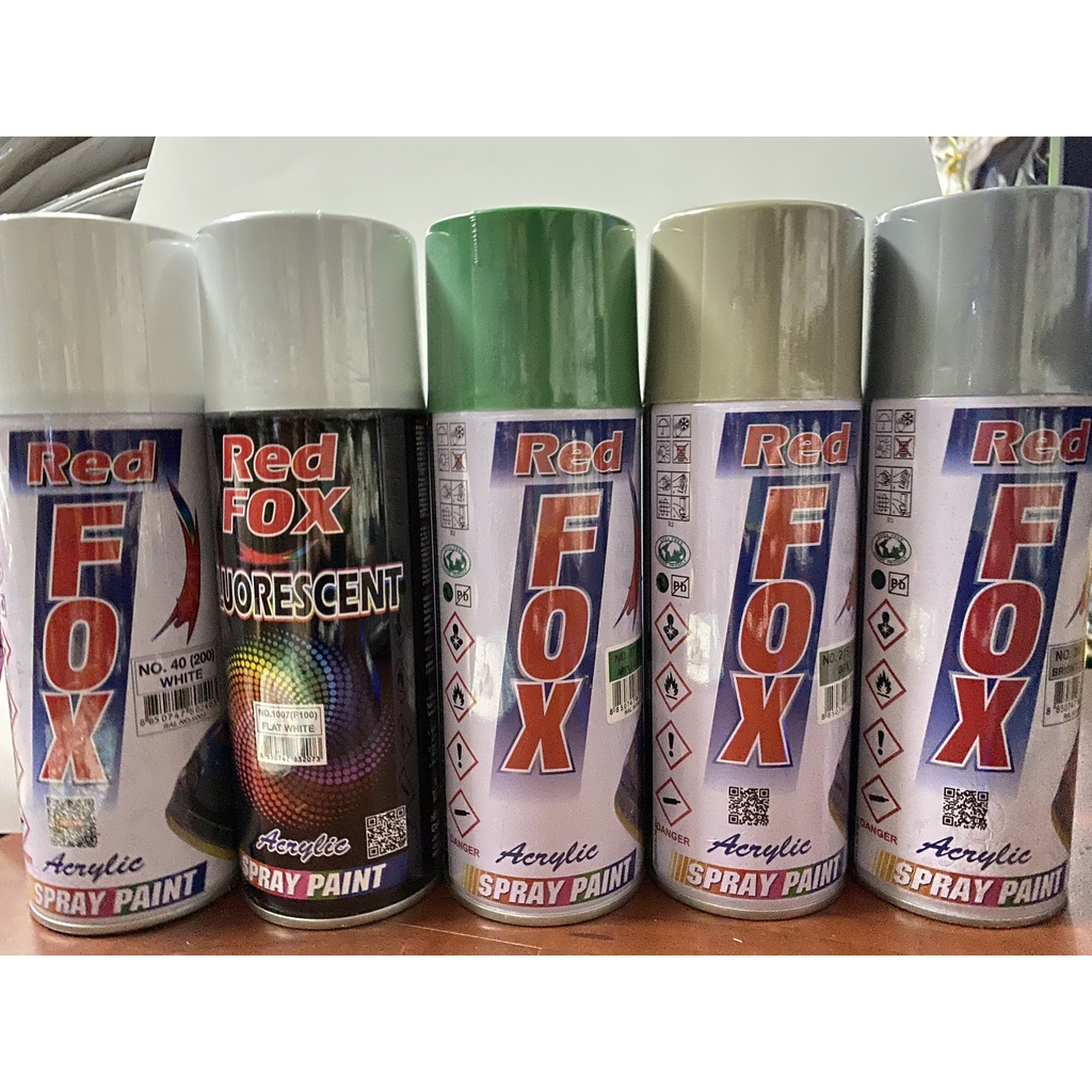 Sơn xịt Redfox Thái Lan bền đẹp bám dính cao
