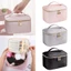 FAVORITEGOODS Túi đựng đồ trang điểm bằng da PU Túi đựng đồ vệ sinh du lịch