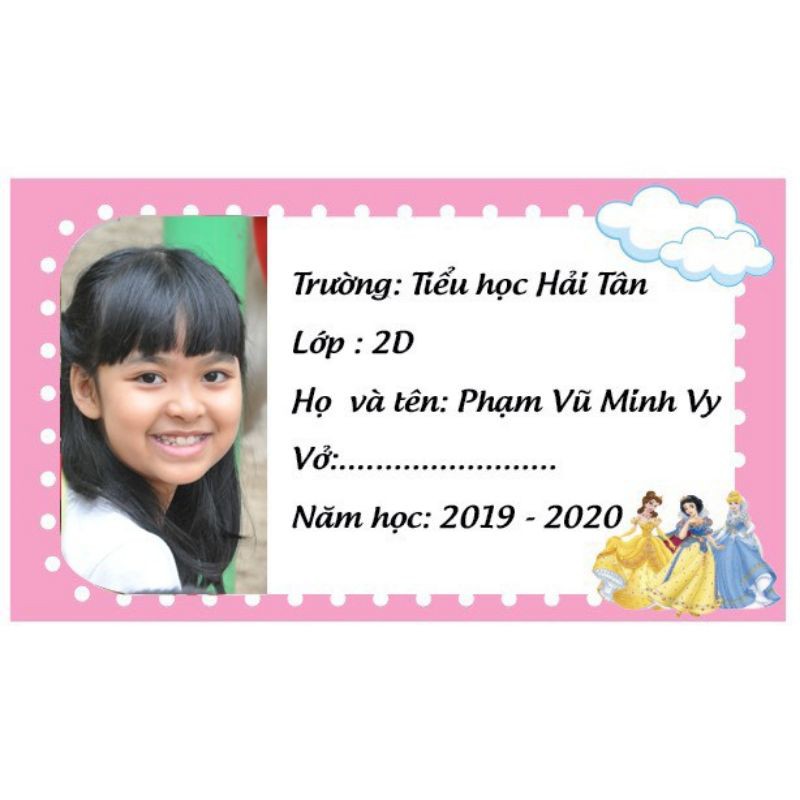 Nhãn Vở In Hình Theo Yêu Cầu Giá Tốt Tháng 5, 2023 | Mua Ngay | Shopee Việt  Nam