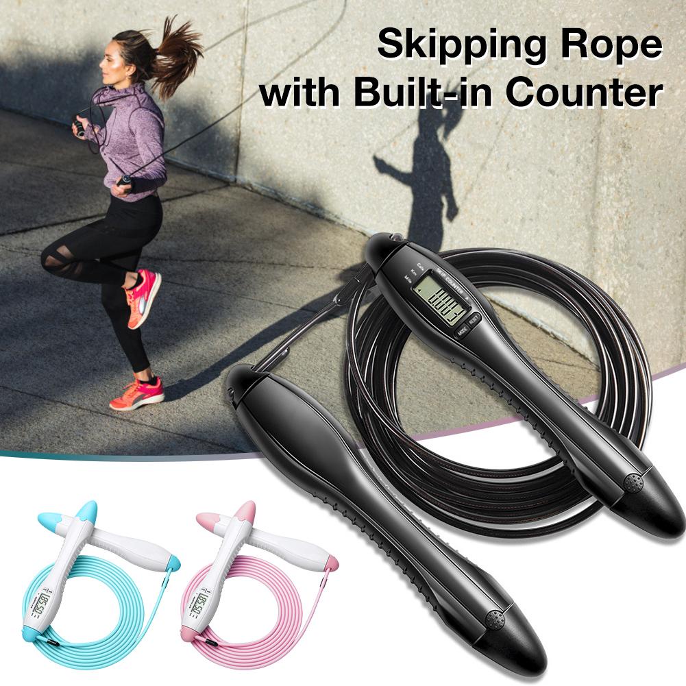 Ảnh Dây Nhảy Đếm Số Đo Calo MixSport Có Bộ Đếm Điện Tử Giúp Đếm Số Vòng Nhảy Tự Động Chính Xác DTN02 4