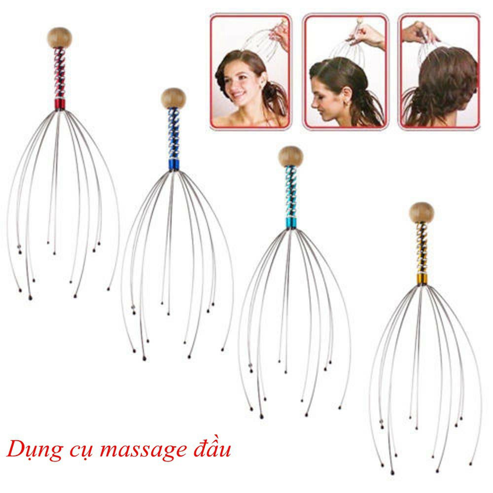 Cây Massage Đầu Giảm Stress
