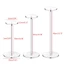 Giá đỡ mũ Acrylic trong suốt BTF Premium và giá đỡ tóc giả Giá đỡ mũ trang trí