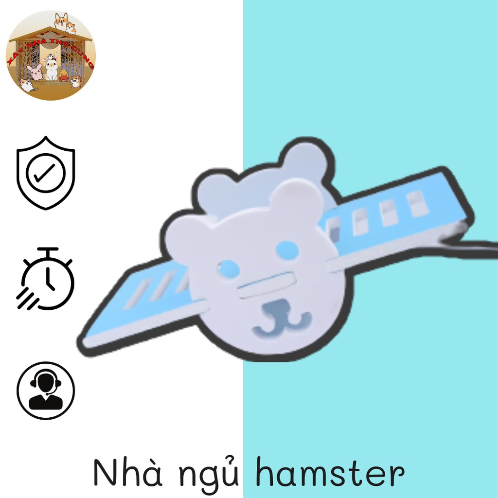 Bập bênh cho hamster - đồ chơi hamster kích thước 13x5x6cm - XNTC06 ...