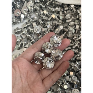 DIAMOND SALAYA -  ỐC TRỤ 8li - THÁI V2 INOX 304 hàng siêu đẹp gắn mọi loại xe