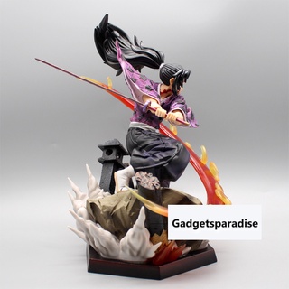 26CM Anime Demon Slayer Kimetsu No Yaiba GK Kokushibo PVC Nhân Vật Hành Động