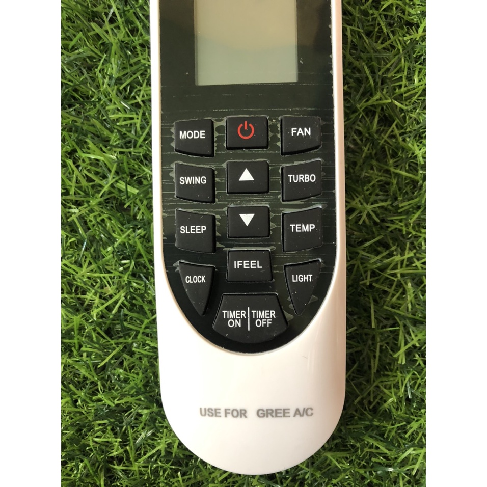 Điều khiển điều hòa Gree YAN1F1 mặt đen - TẶNG KÈM PIN - Remote Gree