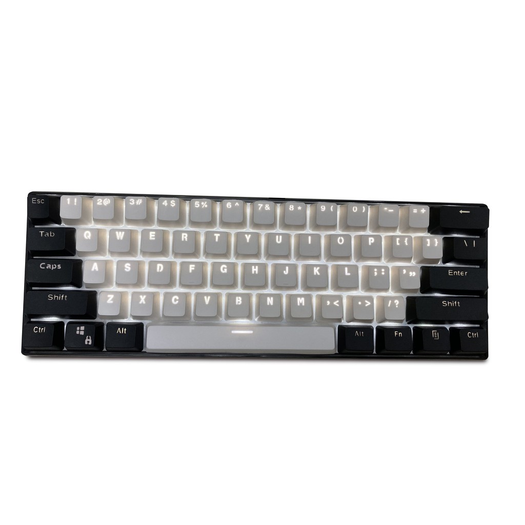 Keycap Trắng Đen