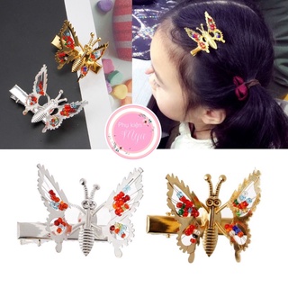[ SIÊU ĐẸP ] Kẹp Tóc Bươm Bướm Động Đậy - Kẹp Tóc Tuổi Thơ [ Mya Xinh ]