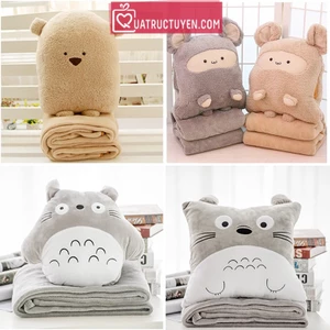 Chăn gối 3 in 1 văn phòng Người mẫu và ảnh đều của shop chụp-quà tặng mẹ bạn bè, đồng nghiệp