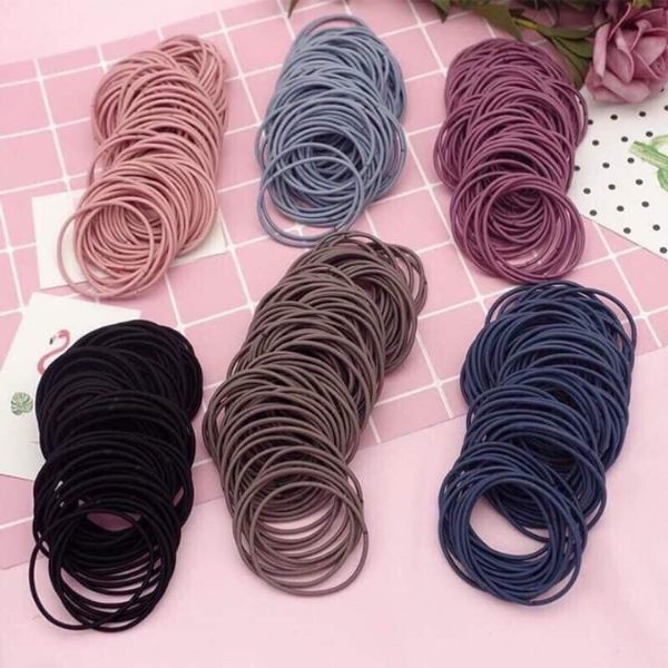 Dây buộc tóc✈FREESHIP✈100 chun buộc tóc HÀN QUỐC( Tuyển   )